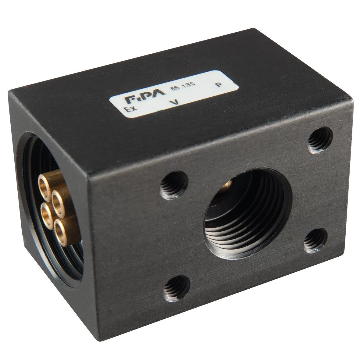 65.130 Heavy-duty ejector, nozzle diam. 4x1.3 mm suction power: 130 Nl/min, max. vacuum 85 %