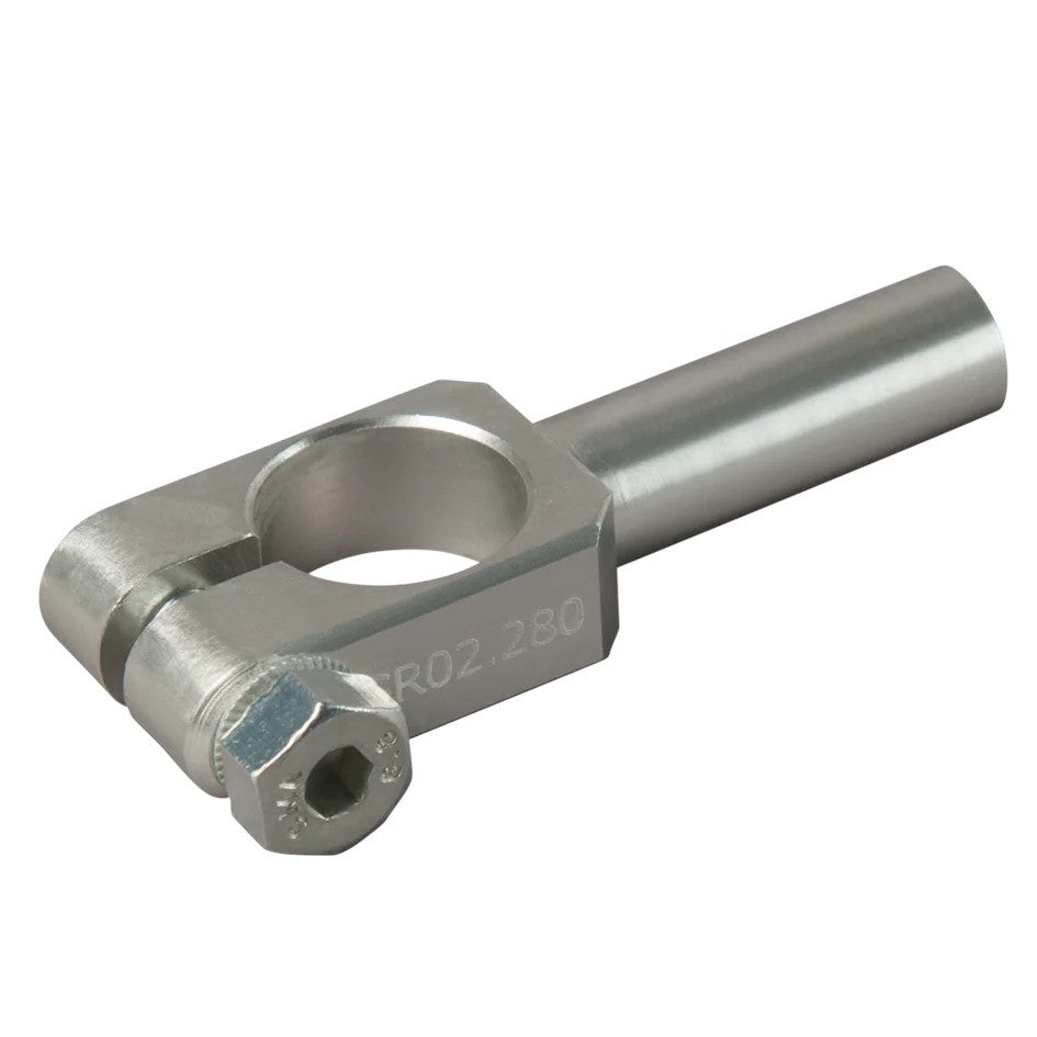 GR02.280 Fitting for ID grippers with grip bellows Clamp diam. 10 mm, shaft length 30 mm