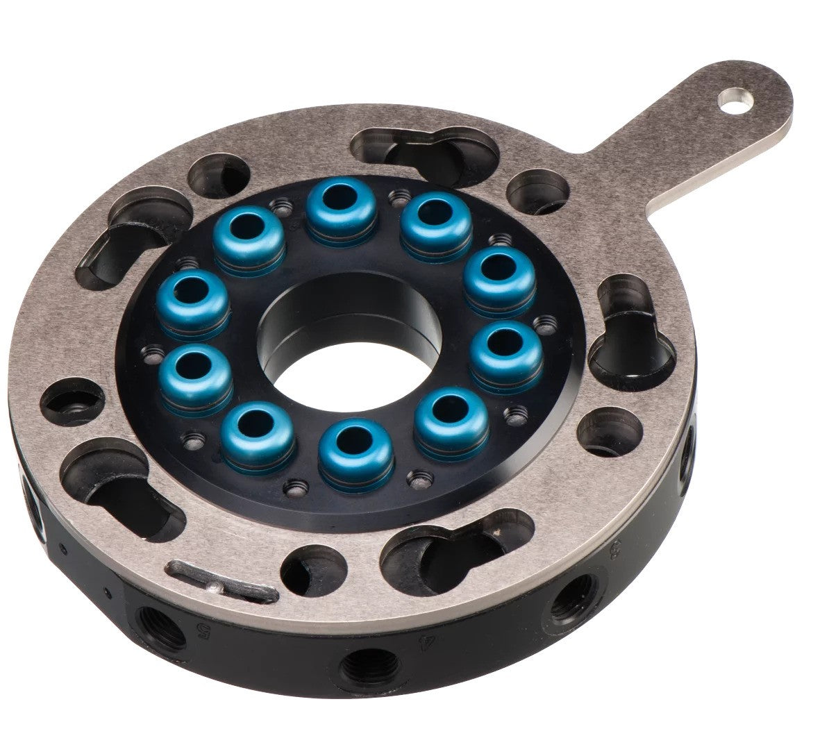 SR150-A-SL-2 Quick-release plate with SAFE-LOCK locking robot side diam. 150 mm