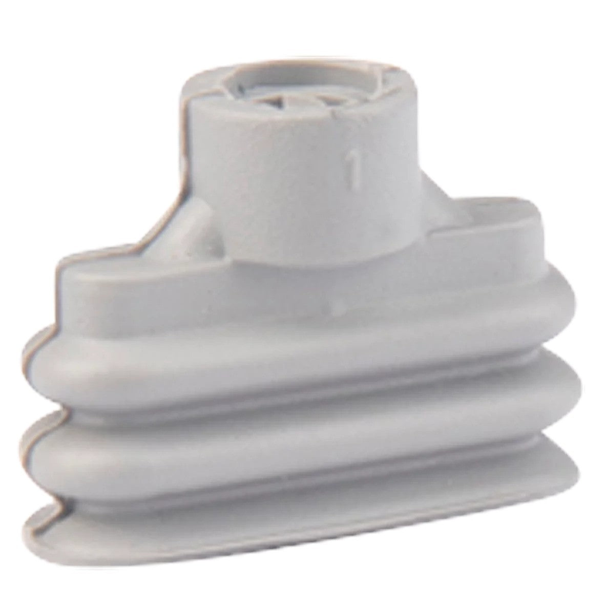 138.25x8.002.1 Oval vacuum cup 25x8 mm (2.5 bellows) NBR grey