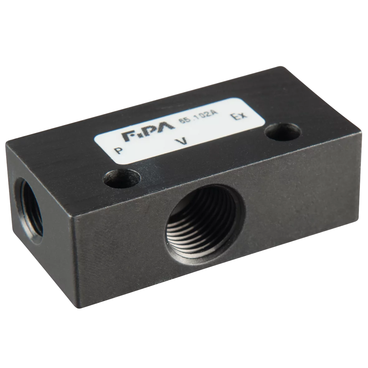 65.102A Heavy-duty ejector, nozzle diam. 1.1 mm suction power 30 Nl/min, max. vacuum 85 %