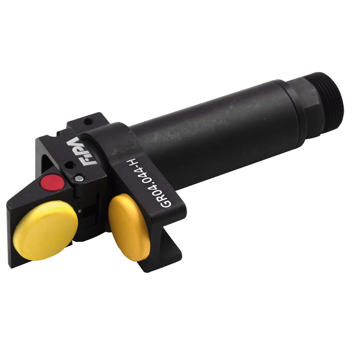 GR04.044-SE-HNBR Pneumatic gripper finger 95°, diam.20 single acting, stop element, pad