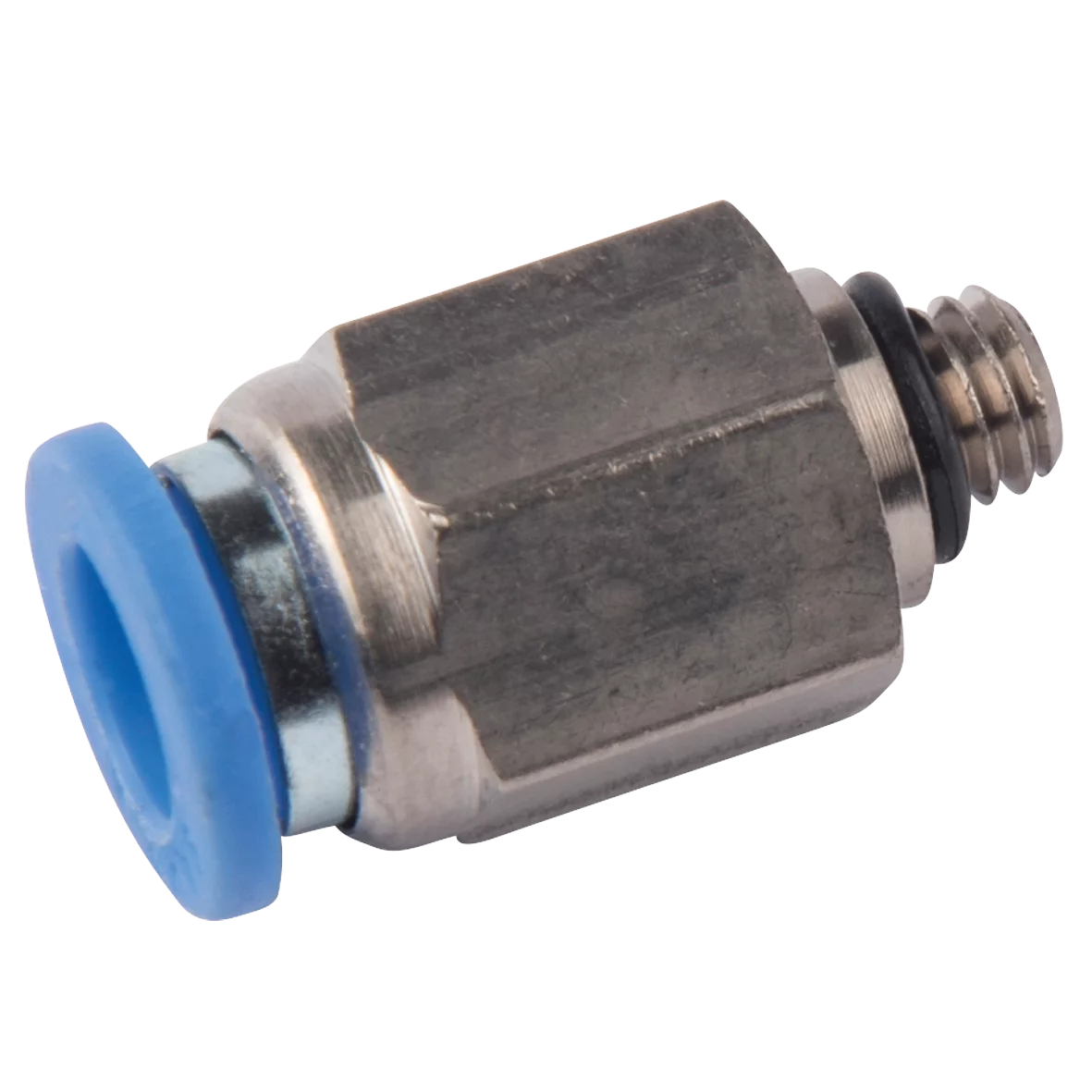 30.000 Straight screw fitting Da: 4 mm, M5-male