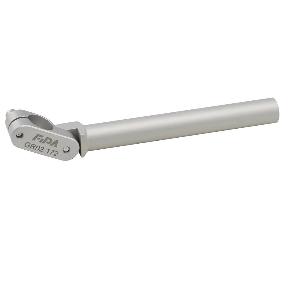 GR02.172 Elbow arm – adjustable clamp diam. 20 mm, shaft length 150 mm