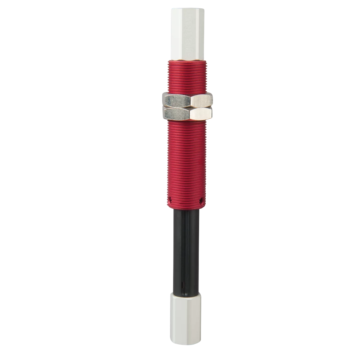 GR03.1635T Spring leveler with internal spring non-rotating, male thread M16 x 1, stroke 35 mm