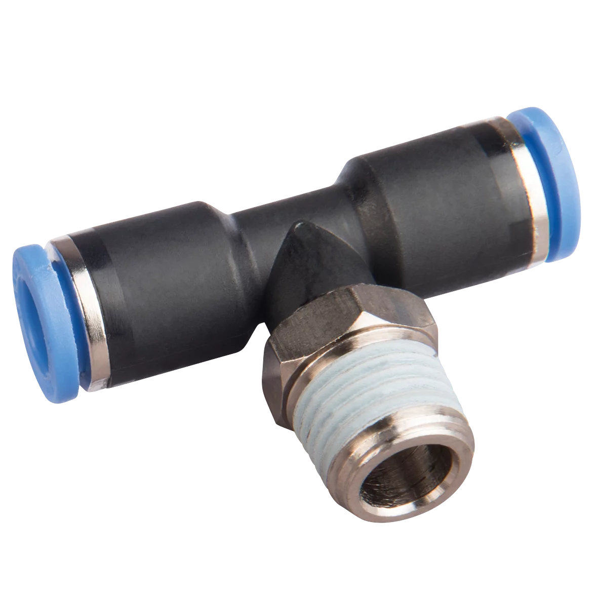 NPEB1/4-1/4 Male branch tee 1/4" tube 1/4" npt