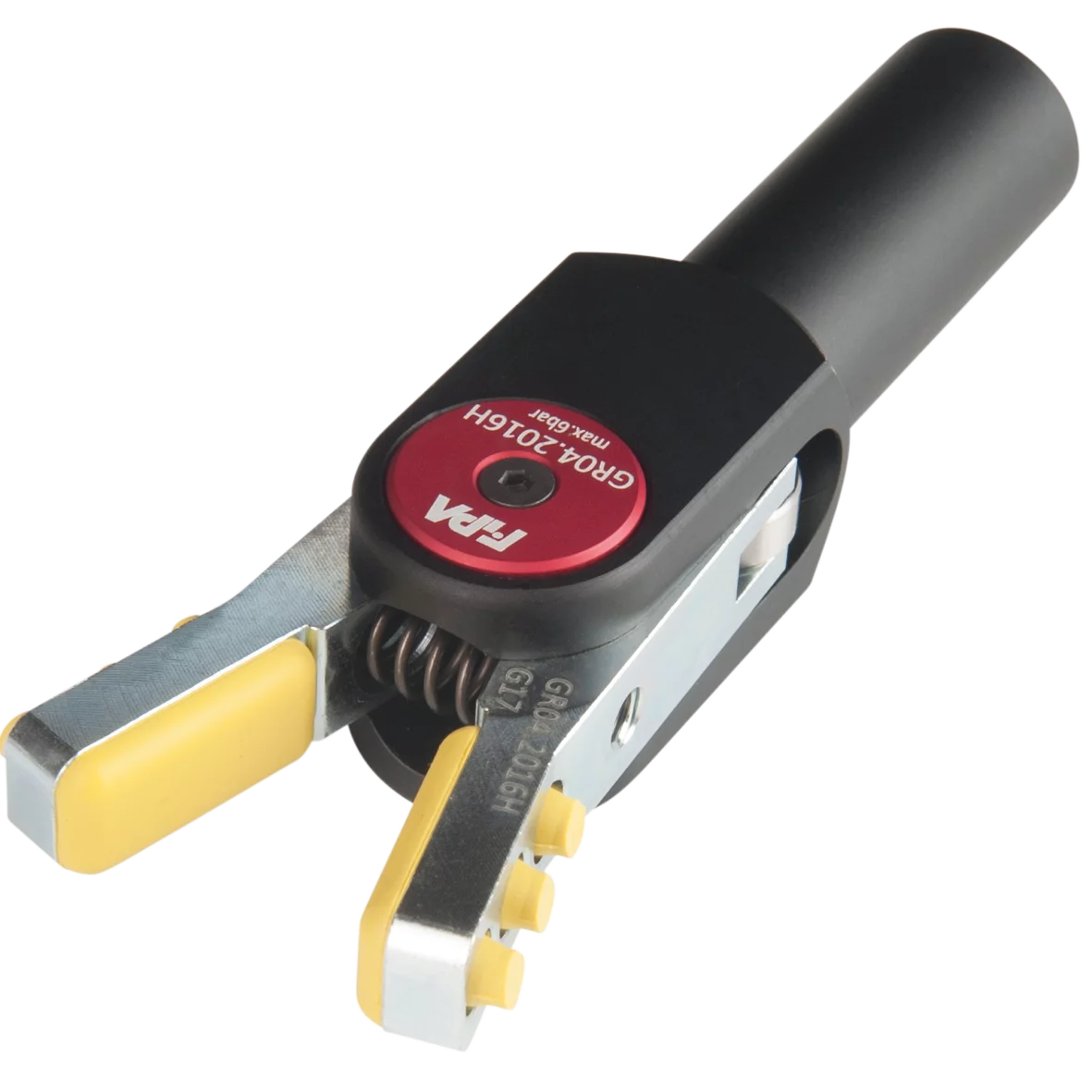 GR04.2016H with interchangeable HNBR pads for gentle gripping