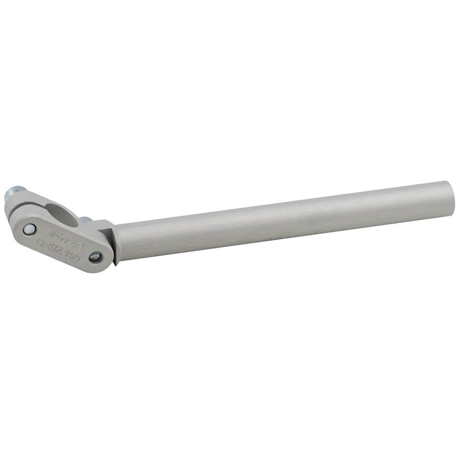 GR02.155 Elbow arm – adjustable clamp diam. 14 mm, shaft length 130 mm