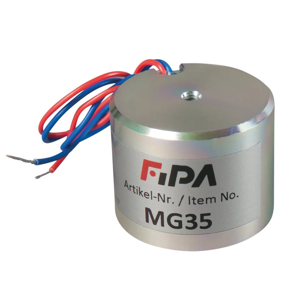 MG35 Magnetic gripper - electrically controlled permanent magnet with disengageable spool 24 DC