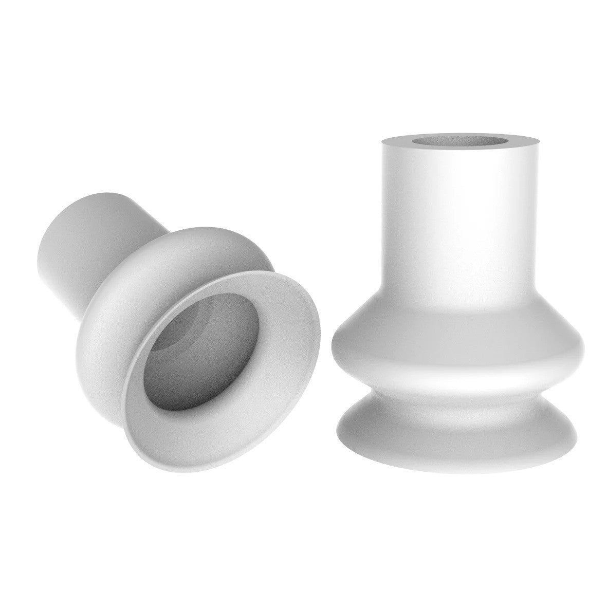 23.030.247.8 Bellows vacuum cup Ø 29 mm (1.5 bellows) Silicone white