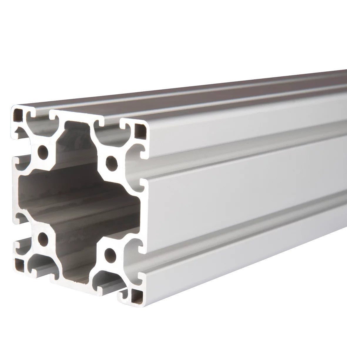 GR-XL01.005.2000 XLine profile 80x80 mm aluminum profile, length 1960 mm, anodized