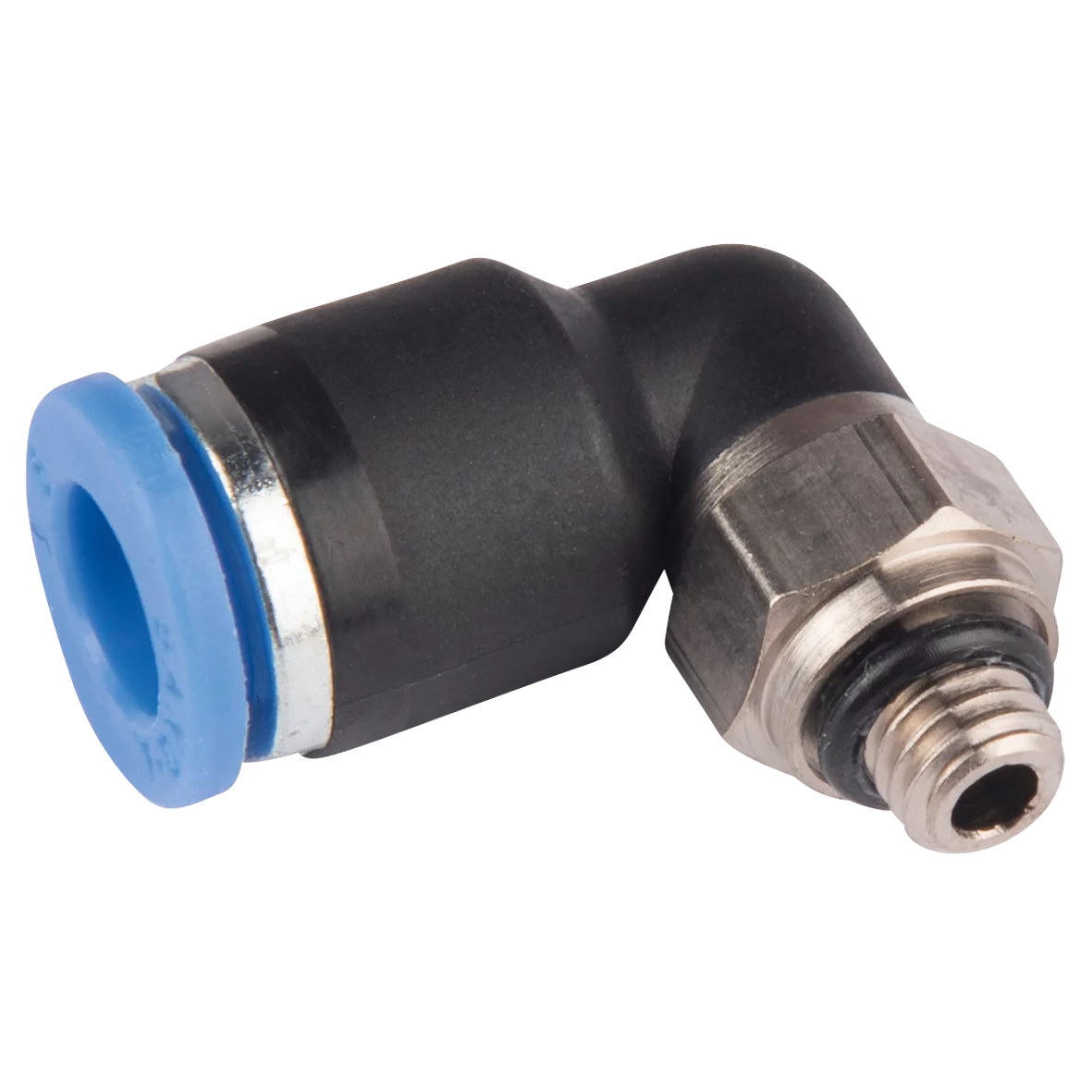 NPL5/32-U10 Male elbow 5/32" tube 10-32 UNF
