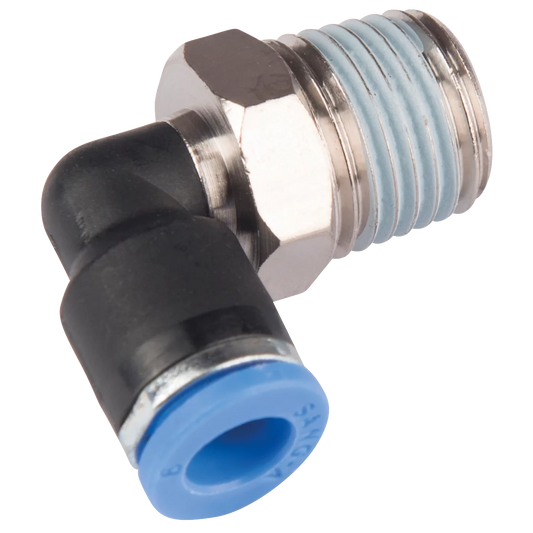 NPL1/4-1/4 Male elbow 1/4" tube 1/4" npt