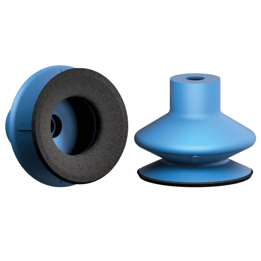 23.022.239.19F Bellows vacuum cup diam. 22 mm (1.5 bellows) Thermalon®-flocked