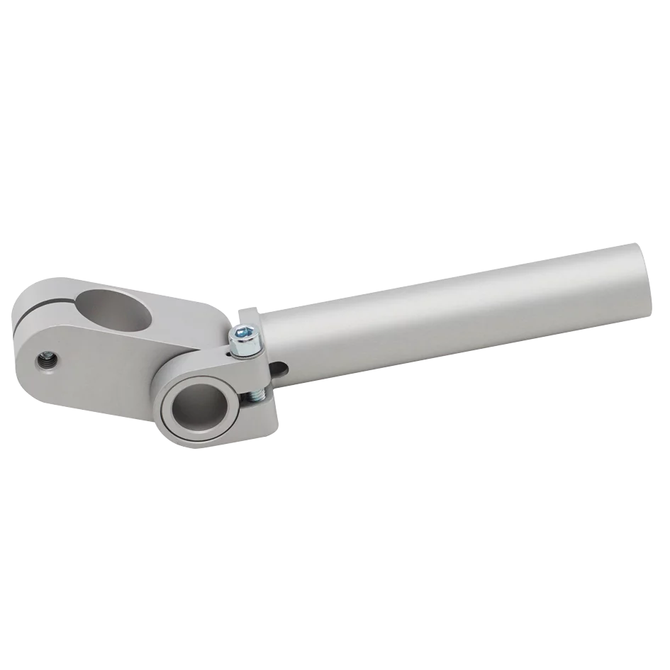 GR02.261 Elbow arm – adjustable, enforced version clamp diam. 20 mm, shaft length 100 mm