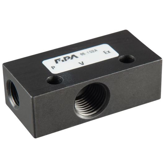 65.102A Heavy-duty ejector, nozzle diam. 1.1 mm suction power 30 Nl/min, max. vacuum 85 %