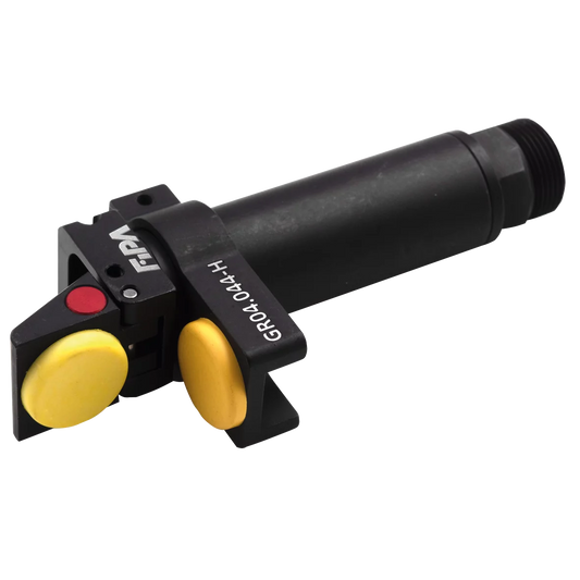 GR04.044-SE-HNBR Pneumatic gripper finger 95°, diam.20  single acting, stop element, pad