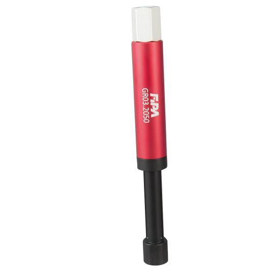 GR03.2050 Spring leveler with internal spring non-rotating, clamp diam. 20 mm, stroke 50 mm