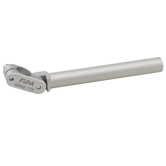 GR02.172 Elbow arm – adjustable clamp diam. 20 mm, shaft length 150 mm