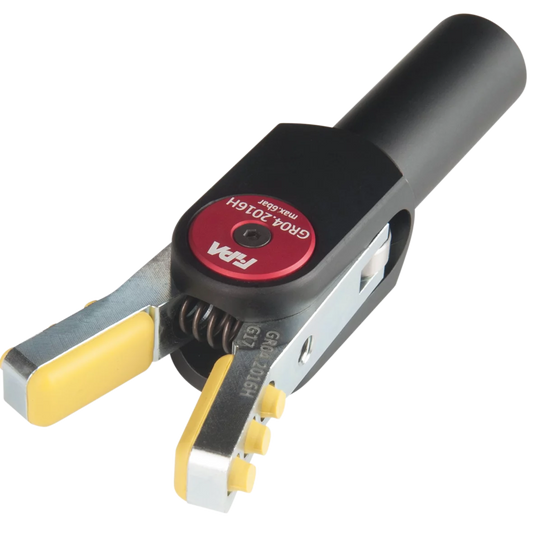 GR04.2016H with interchangeable HNBR pads for gentle gripping