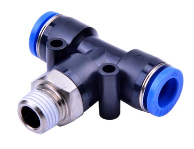 NPEB5/32-1/8 Male branch tee 5/32" tube 1/8" NPT