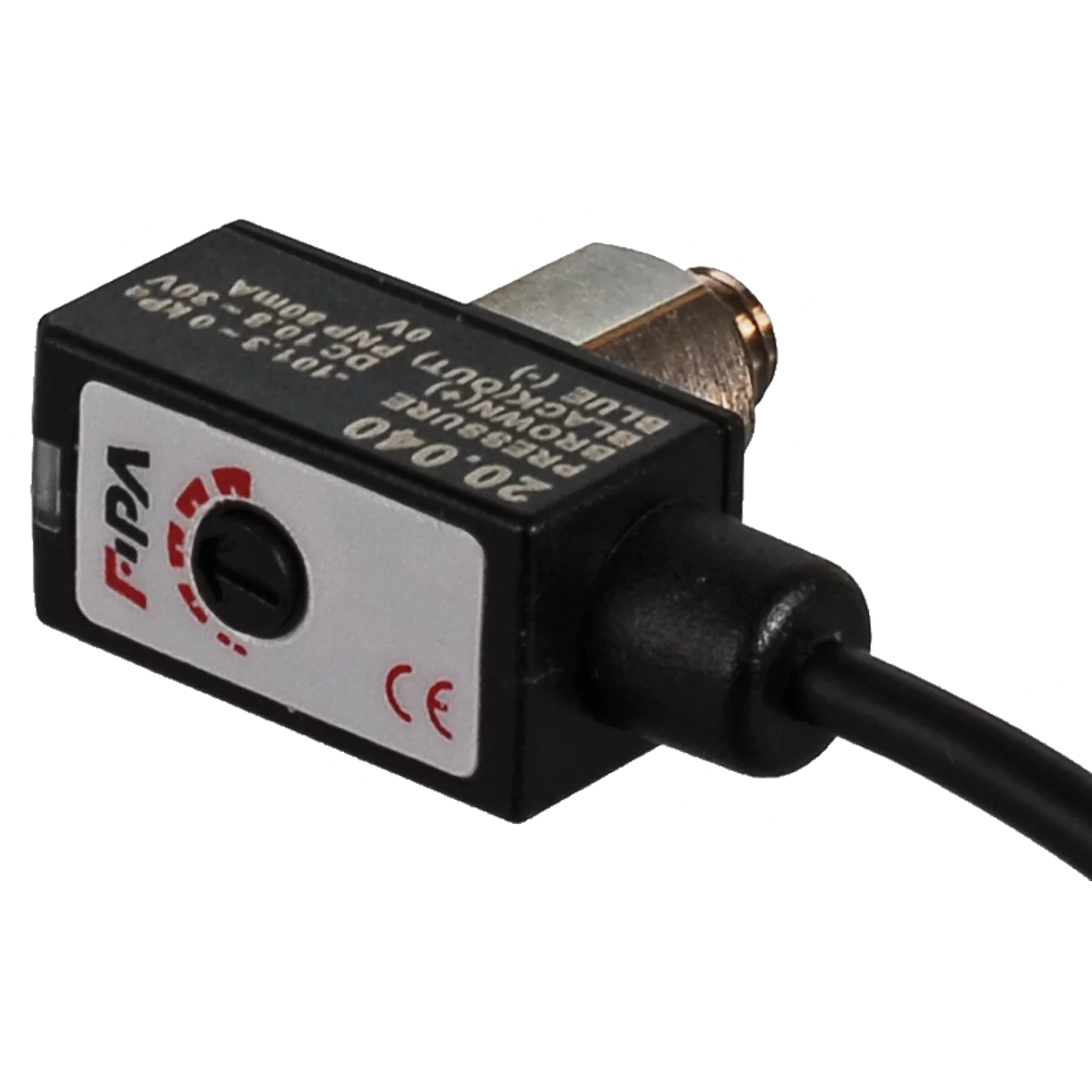 20.040 Digital mini-vacuum switch measurement range: 0 to -1 bar